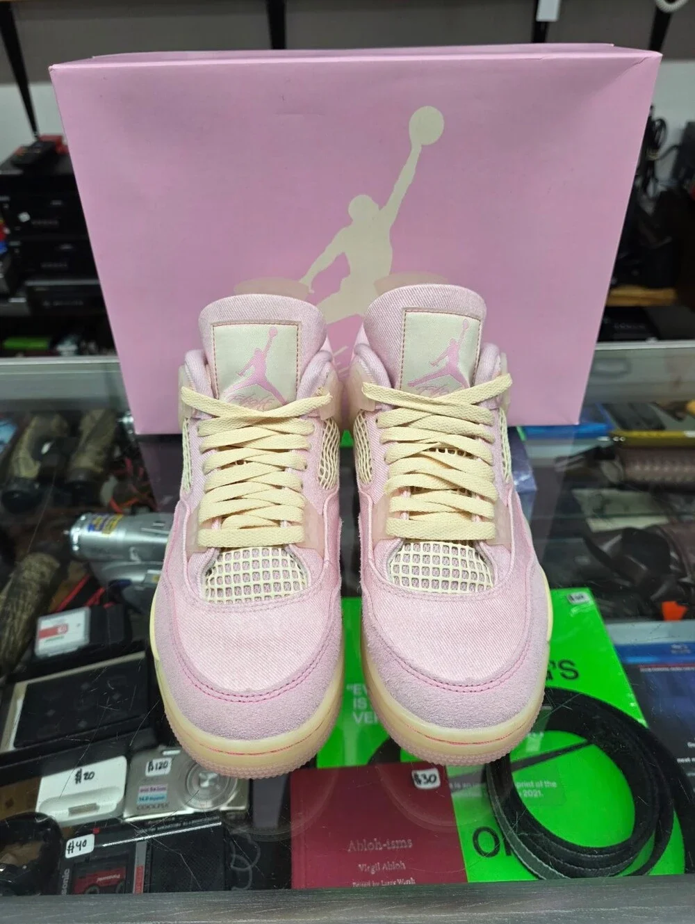 Nike Air Jordan 4 Retro Iced Carmine IB6716-600 Women's Size 8.5